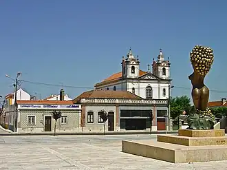 Het centrum van Alpiarça