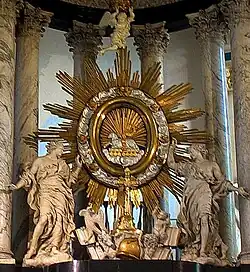 Idem, centrale beeldengroep