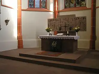 Modern altaar, Ingelheim am Rhein