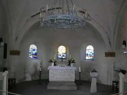 Interieur van deze kerk