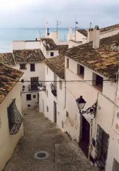 Straatje in Altea