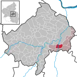 Kaart van Altenbamberg