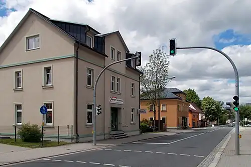 Altenberger Straße in Schmiedeberg