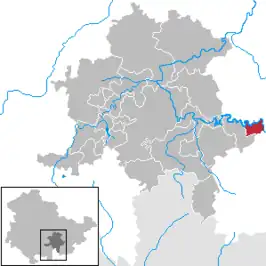 Kaart van Altenbeuthen