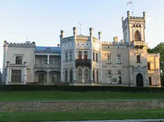 Nieuw kasteel Aluksne