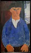 Portert van Moïse Kisling (1916, Centre Pompidou)