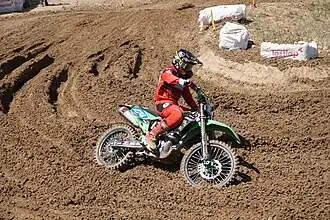 Amandine Verstappen tijdens de GP van Spanje in 2022.