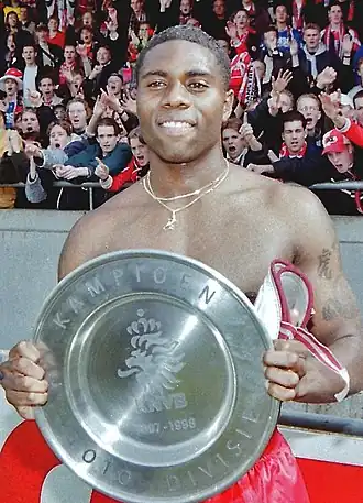 tijdens het kampioenschap van AZ