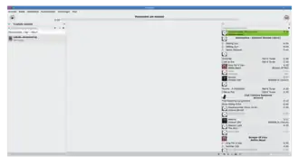 Schermfoto van Amarok 2.9.71 (KDE 5)