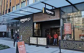 Amazon Go in Seattle, december 2016