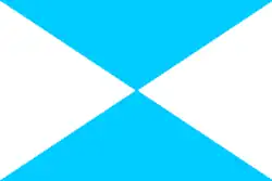 Officieuze vlag uit 1897.