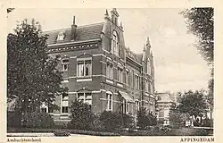 Eerste pand aan de Stationsweg