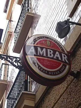 uithangbord van Ambar