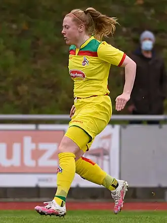 Barrett bij 1. FC Köln in oktober 2020