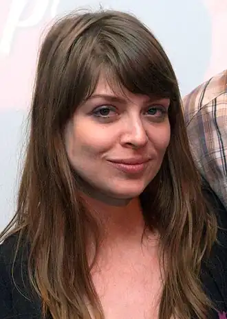 Amber Benson tijdens San Diego Comic-Con International, 2012