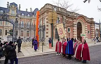 Ambonnay tijdens de optocht van Sint-Vincentius (2024).