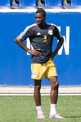 Oyongo in 2014 als speler van New York Red Bulls