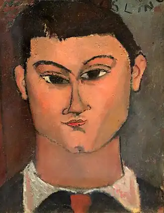 Portret van de schilder Moïse Kisling