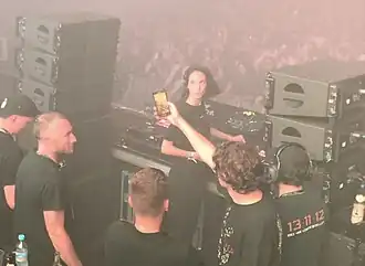 Amelie Lens tijdens het Ikarus-festival 2022 in Memmingerberg