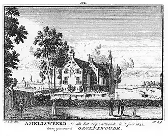 Groenewoude in 1672