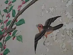 detail Chinees behangsel