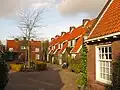 Woningcomplex in de stijl van de Amsterdamse School