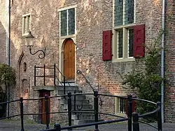 Detail van de voorgevel