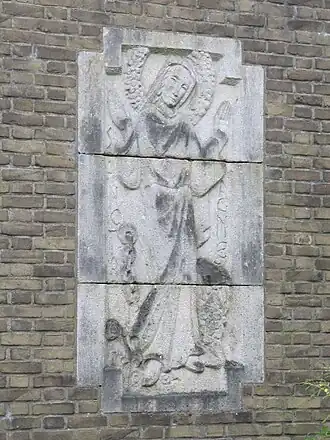 Reliëf van Sint Agnes (1934), Amersfoort