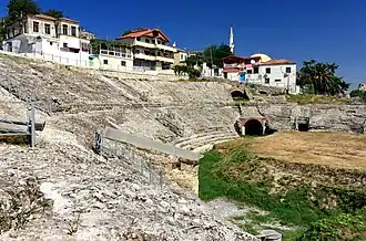 Het amfitheater van Durrës
