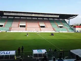 In het Mapei Stadion in Milaan vond de finale plaats.