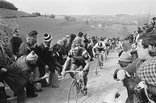 1977 AGR: Hennie Kuiper op de beklimming