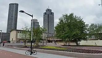 Amstelstation vanuit het noordoosten (juni 2019)