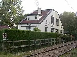 Voormalig dubbele spoorwegwachterswoning