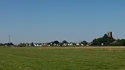 Ransdorp, dorpszicht met kerktoren