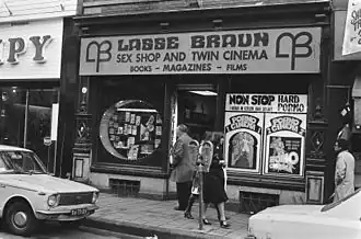 Lasse Braun Sex Shop and Cinema in Amsterdam (1977)