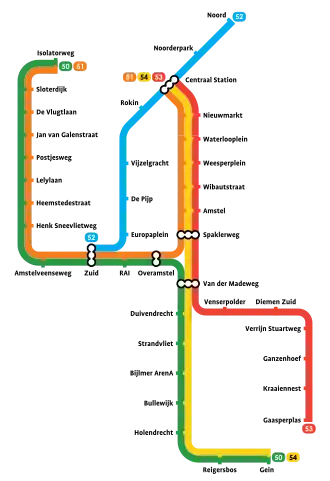 Routekaart (vanaf 3 maart 2019)