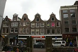 Haarlemmerstraat 117 - 127, rijksmonumenten