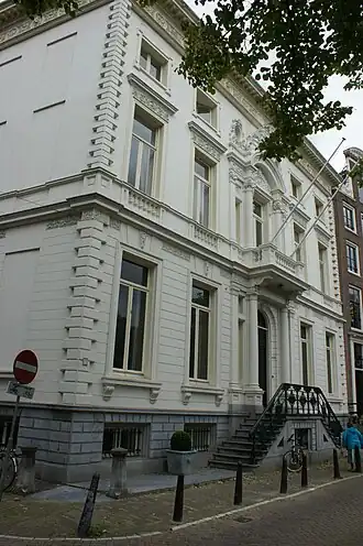 Huis Fuld aan de Keizersgracht 452 in 2011