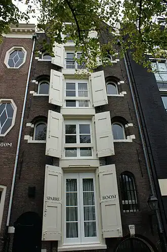 Pakhuis Sparreboom aan de Keizersgracht 487