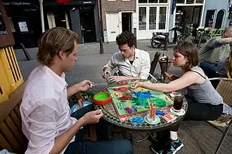 Risk-spelers in Amsterdam
