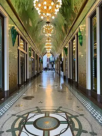 Beurspassage kijkend richting Nieuwendijk