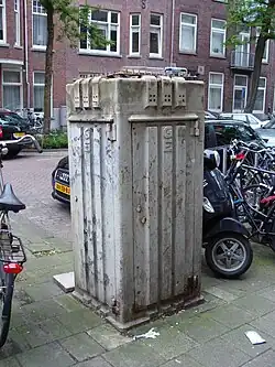 Elektrische verdeelkast (splitskast) Gemeente-Electriciteitswerken