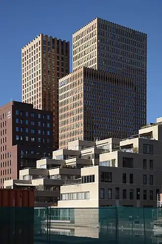 Torens van het project Amsterdam Symphony