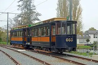 GTA 663 + 307 bij de Parklaan (wisselplaats) te Amstelveen.