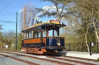 GTA 72 bij de Parklaan (wisselplaats) te Amstelveen.