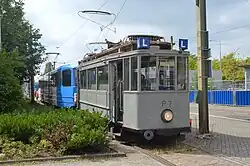 GVB P7 bij het Haarlemmermeerstation.
