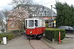 WVB 2614 bij het Haarlemmermeerstation.