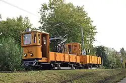 WVB 6011 + 7053 bij de Amsterdamseweg te Amstelveen.