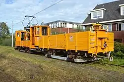 WVB 7053 + 6011 bij de Amsterdamseweg te Amstelveen.