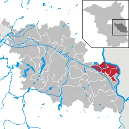 Kaart van Brieskow-Finkenheerd